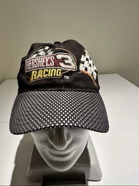 Hershey's Racing Black Mesh Baseball Cap